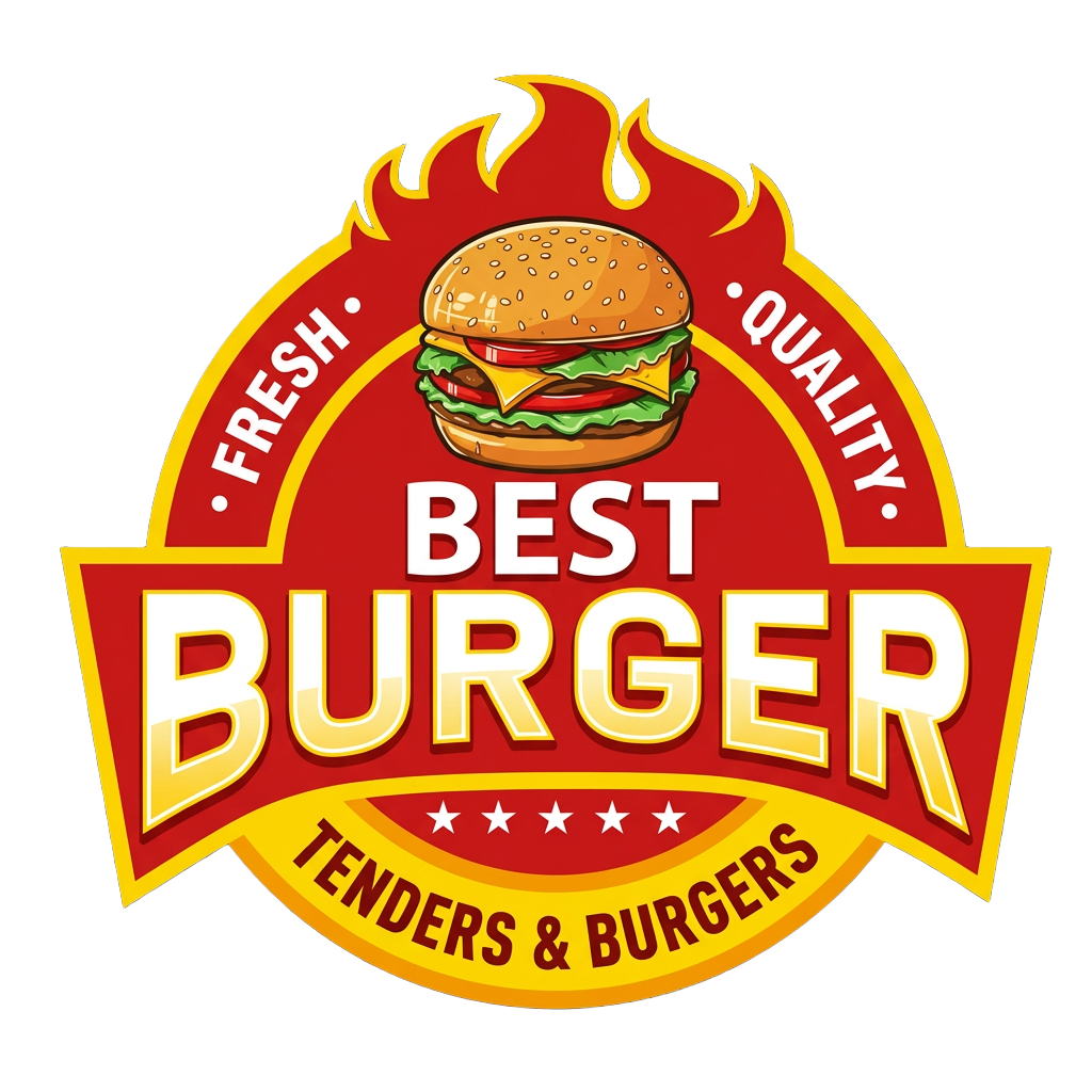 Best Burger badge logo